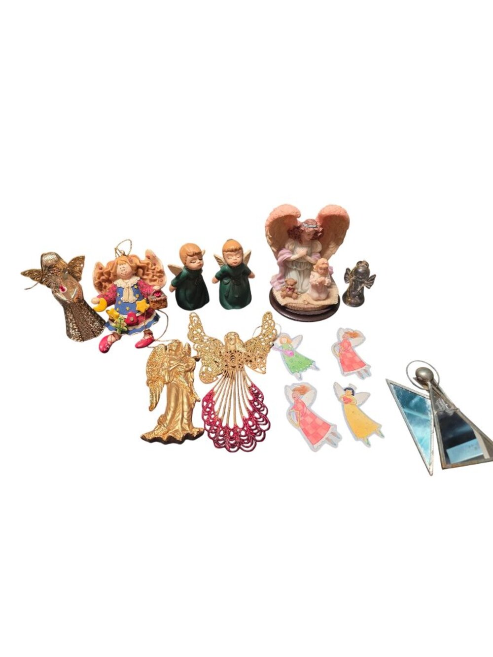 Mixed Angel-Themed Figurines Lot Bundle